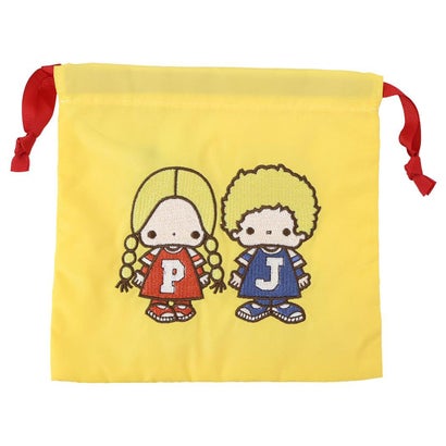 サンリオ 巾着袋 巾着ポーチ パティ＆ジミー Sanrio エフエービージャパン｜詳細画像