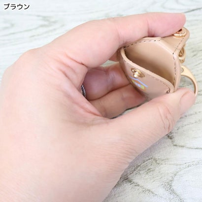miffy エアタグ入れ BRUNA COIN CHARM コインチャーム ブラウン ディックブルーナ エフエービージャパン｜詳細画像