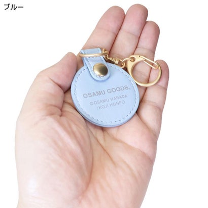 オサムグッズ エアタグ入れ コインチャーム コイン入れ ブルー Osamu Goods エフエービージャパン｜詳細画像