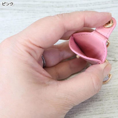 オサムグッズ エアタグ入れ コインチャーム コイン入れ ピンク Osamu Goods エフエービージャパン｜詳細画像