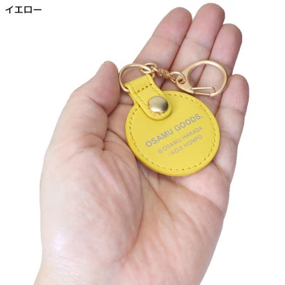オサムグッズ エアタグ入れ コインチャーム コイン入れ イエロー Osamu Goods エフエービージャパン｜詳細画像
