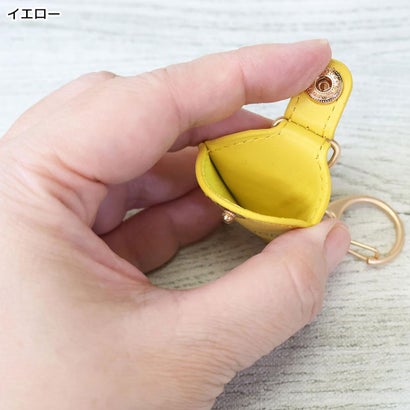 オサムグッズ エアタグ入れ コインチャーム コイン入れ イエロー Osamu Goods エフエービージャパン｜詳細画像
