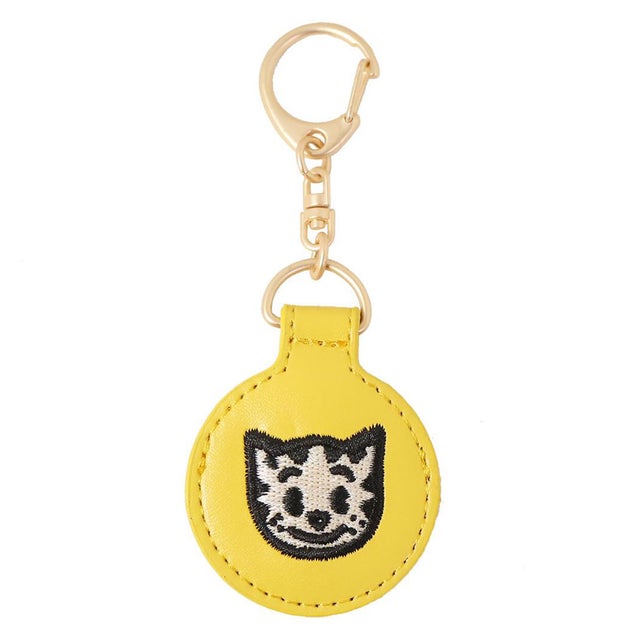 オサムグッズ エアタグ入れ コインチャーム コイン入れ イエロー Osamu Goods エフエービージャパン