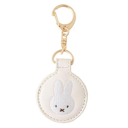 miffy エアタグ入れ BRUNA COIN CHARM コインチャーム アイボリー ディックブルーナ エフエービージャパン｜詳細画像
