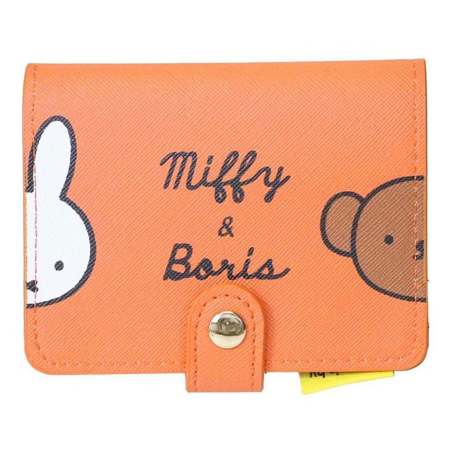 miffy カード入れ BRUNA COLOR カードケース ブルーナレッド ディックブルーナ エフエービージャパン