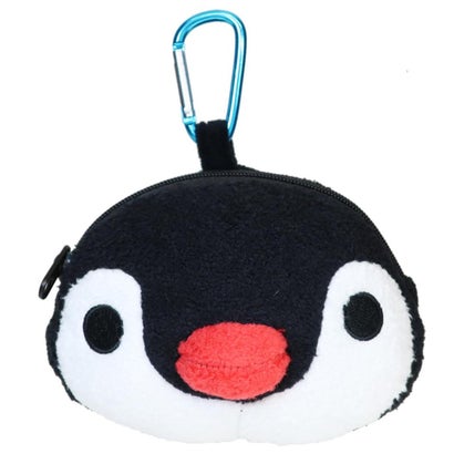 ピングー ミニポーチ カラビナ付きぬいぐるみファスナーマスコット ピンガ Pingu｜詳細画像