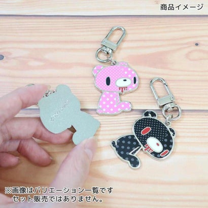グルーミー キーホルダー メタルチャーム ドットミント（A） オスト｜詳細画像
