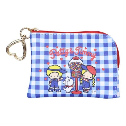 サンリオキャラクターズ ミニポーチ ナスカン付きミニポーチ パティ＆ジミー Sanrio アルディ｜詳細画像