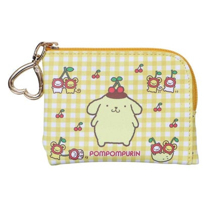 サンリオキャラクターズ ミニポーチ ナスカン付きミニポーチ ポムポムプリン Sanrio アルディ｜詳細画像
