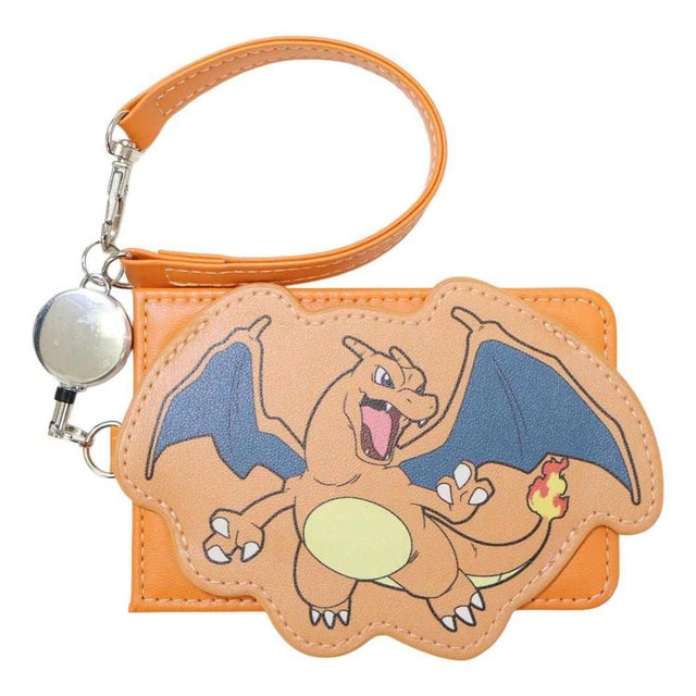 ポケットモンスター 定期入れ リール付きダイカットパスケース リザードン ポケモン