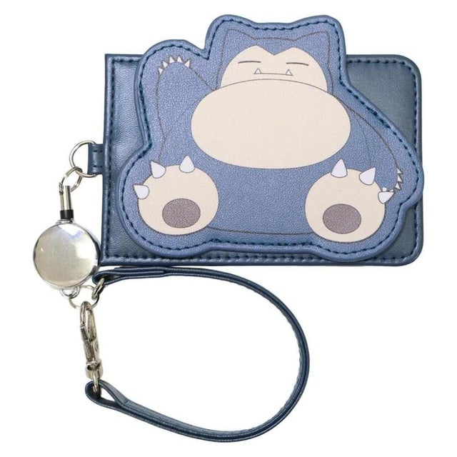 ポケットモンスター 定期入れ リール付きダイカットパスケース カビゴン ポケモン