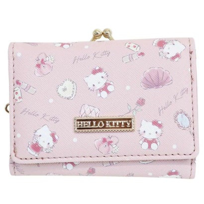 シネマコレクション cinemacollection サンリオキャラクターズ 三つ折り財布 口金財布 ハローキティ Sanrio アルディ｜詳細画像