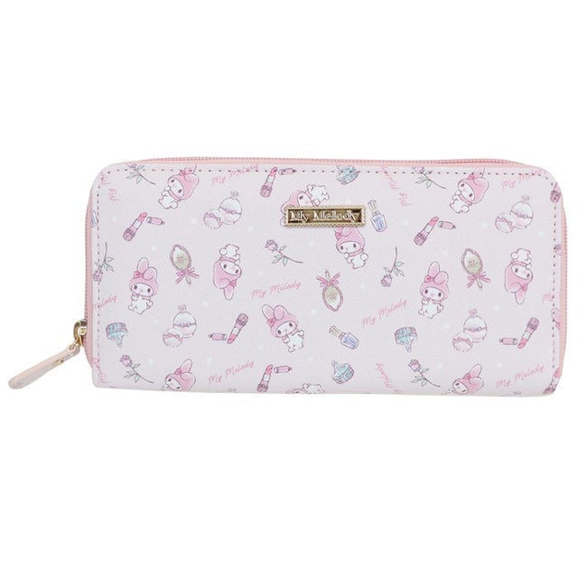 サンリオキャラクターズ ラウンドファスナーロングウォレット ラウンド長財布 マイメロディ Sanrio アルディ