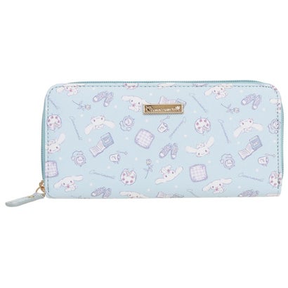 サンリオキャラクターズ ラウンドファスナーロングウォレット ラウンド長財布 シナモロール Sanrio アルディ｜詳細画像