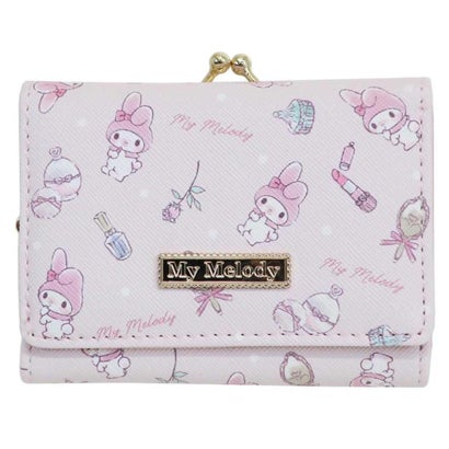 シネマコレクション cinemacollection サンリオキャラクターズ 三つ折り財布 口金財布 マイメロディ Sanrio アルディ｜詳細画像