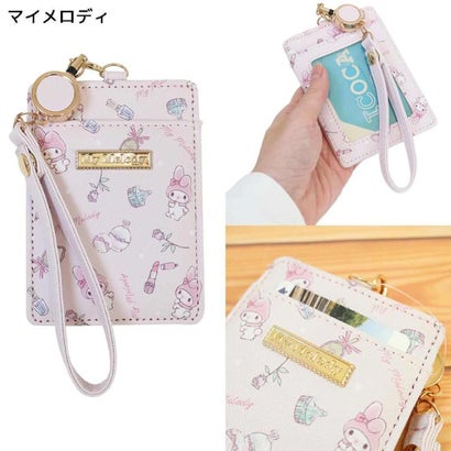 サンリオキャラクターズ 定期入れ リール付き単面パスケース マイメロディ Sanrio アルディ｜詳細画像