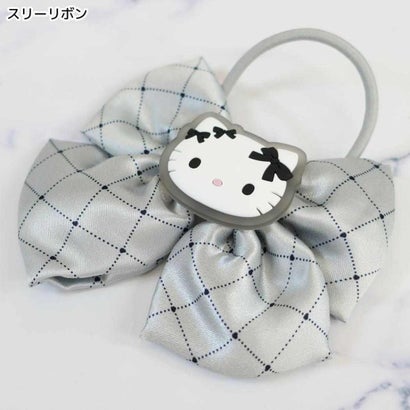 ハローキティ ヘアアクセ リボンゴム スリーリボン サンリオ｜詳細画像