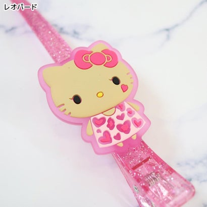 ハローキティ ヘアアクセ ロングクリップ レオパード サンリオ｜詳細画像