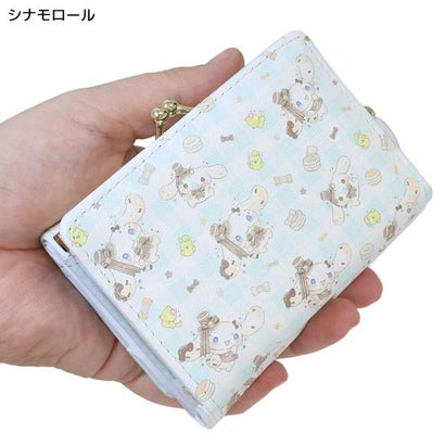 サンリオキャラクターズ ミニウォレット 口金財布 シナモロール Sanrio アルディ｜詳細画像