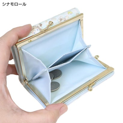 サンリオキャラクターズ ミニウォレット 口金財布 シナモロール Sanrio アルディ｜詳細画像