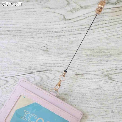 サンリオキャラクターズ 定期入れ リール付き単面パスケース ポチャッコ Sanrio アルディ｜詳細画像