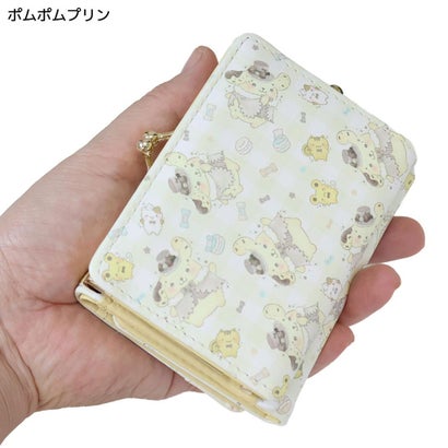 サンリオキャラクターズ ミニウォレット 口金財布 ポムポムプリン Sanrio アルディ｜詳細画像
