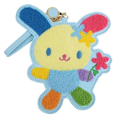 サンリオキャラクターズ 定期入れ ダイカットサガラパスケース ウサハナ Sanrio｜詳細画像