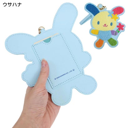 サンリオキャラクターズ 定期入れ ダイカットサガラパスケース ウサハナ Sanrio｜詳細画像