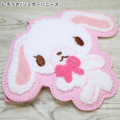 サンリオキャラクターズ 定期入れ ダイカットサガラパスケース しろうさ/シュガーバニーズ Sanrio｜詳細画像