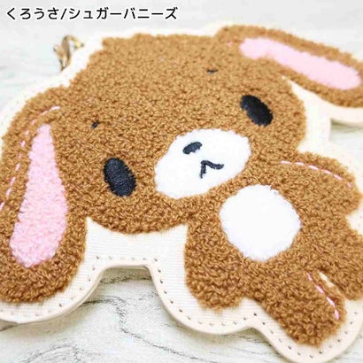 サンリオキャラクターズ 定期入れ ダイカットサガラパスケース くろうさ/シュガーバニーズ Sanrio｜詳細画像