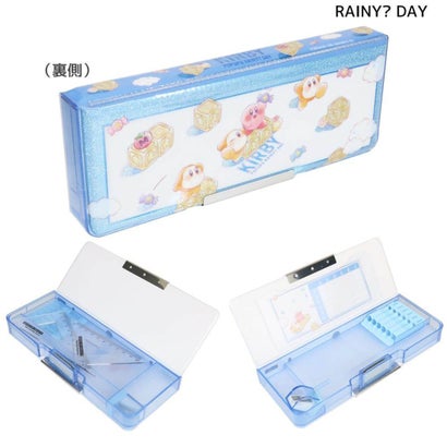 星のカービィ 筆箱 両面開きペンケース PUPUPU RAINY？ DAY カミオジャパン｜詳細画像