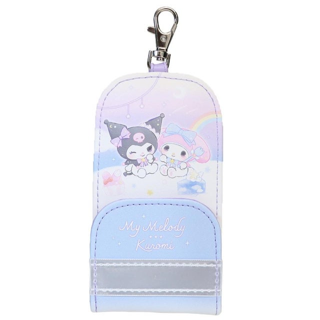 マイメロディ＆クロミ 鍵ケース リール付き キーケース Starry sweets サンリオ カミオジャパン