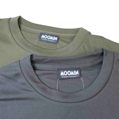 ムーミン Tシャツ リラックスドライ T-SHIRTS スナフキン アーミーグリーン 北欧 ワタナベ｜詳細画像