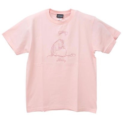 シネマコレクション cinemacollection ムーミン T-SHIRTS 刺繍 Tシャツ ニンニ Mサイズ ライトピンク 北欧 ワタナベ｜詳細画像