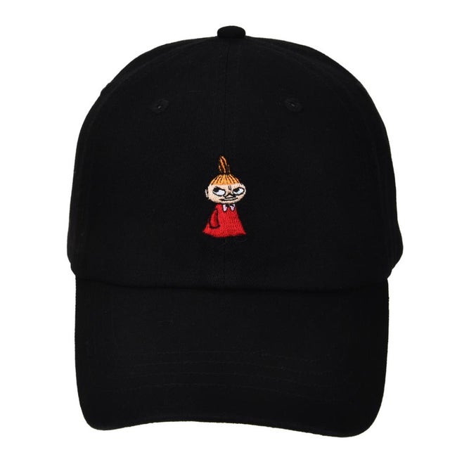 ムーミン 帽子 2サイド ダディキャップ リトルミイ ごきげんななめ 北欧 ノルディックバディズジャパン