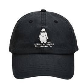 ムーミン 帽子 ウォッシュドダディキャップ アングリー 北欧 ノルディックバディズジャパン