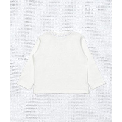 レーシー接結Tシャツ(70~90cm) （ホワイト）｜詳細画像