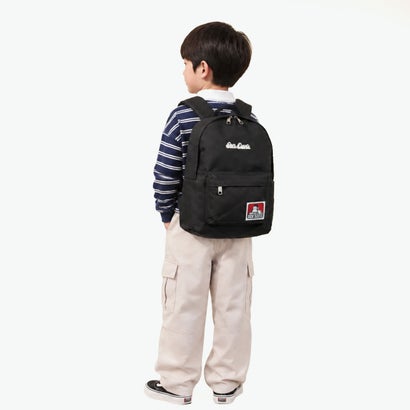 リュック メンズ トート キッズ バックパック ブランド シンプル デイパック バッグ 背負い ファスナー 軽量 軽い 小さい 通園 遠足 B5 9L 撥水 KIDS DAYPACK BDW-8466 （NAVY）｜詳細画像