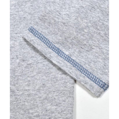 消防車パッチ刺しゅう7分袖Tシャツ(80~130cm) （ホワイト）｜詳細画像