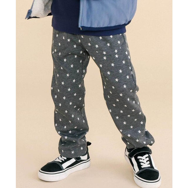 ポケットモチーフロングパンツ(80~120cm) （グレー系）
