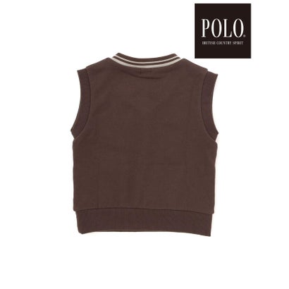 スラップ スリップ SLAP SLIP 【POLO BCS(ポロ・ビーシーエス)×SLAP SLIP】長袖Tシャツ＆ベス （ネイビー）｜詳細画像