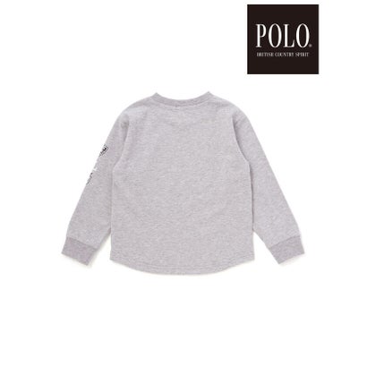 スラップ スリップ SLAP SLIP 【POLO BCS(ポロ・ビーシーエス)×SLAP SLIP】長袖Tシャツ＆ベス （ネイビー）｜詳細画像