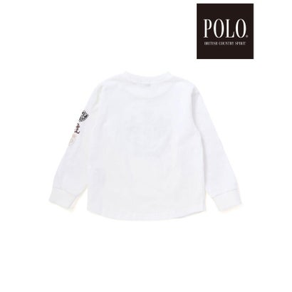 スラップ スリップ SLAP SLIP 【POLO BCS(ポロ・ビーシーエス)×SLAP SLIP】長袖Tシャツ＆ベス （ブラウン）｜詳細画像