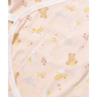 スラップ スリップ ベビー SLAP SLIP BABY 総柄プリント長袖インナーロンパース 肌着ベビー(60~70cm) （ブルー系）｜詳細画像