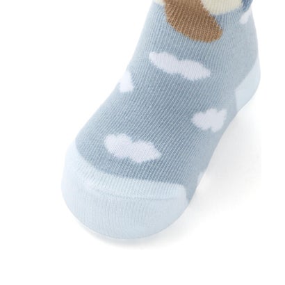 ひょっこりモチーフソックスベビー （ピンク系）｜詳細画像