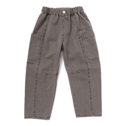 ヴィンテージロゴ バレルレッグパンツ(110~160cm) （グリーン）｜詳細画像