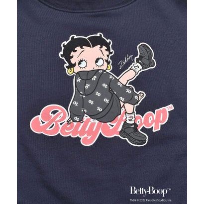 【 ベティーちゃん × ZIDDY コラボアイテム 】 前面 プリント ゆるシル （パープル）｜詳細画像