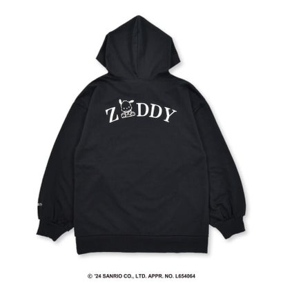 ジディー ZIDDY 【ZIDDY×ポチャッコ】キラッとメタルジェットプリントフーディー(130~16 （ブラック）｜詳細画像