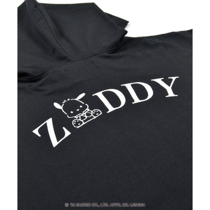 ジディー ZIDDY 【ZIDDY×ポチャッコ】キラッとメタルジェットプリントフーディー(130~16 （ブラック）｜詳細画像