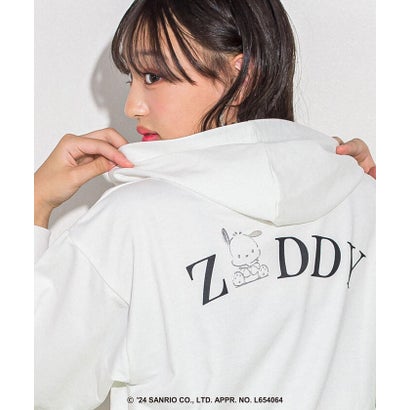ジディー ZIDDY 【ZIDDY×ポチャッコ】キラッとメタルジェットプリントフーディー(130~16 （ブラック）｜詳細画像